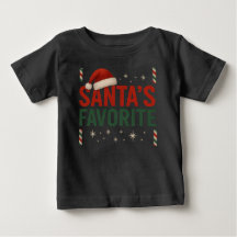 Santa's Favourite Baby top