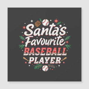 Santa's Favourite Baseball Player Christmas Tree