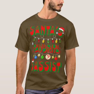 Santas Favourite Bassist 1 T-Shirt