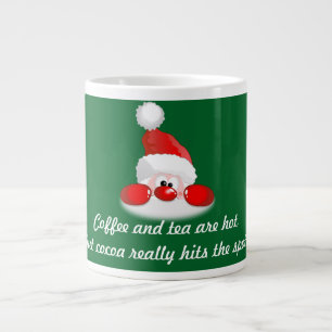 Santa's Favourite Beverage Large Coffee Mug
