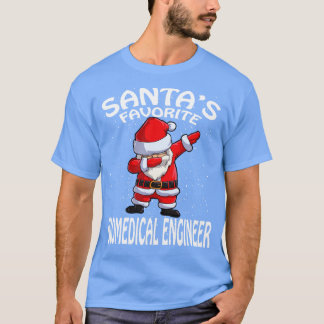 Santas Favourite Biomedical Engineer Christmas T-Shirt