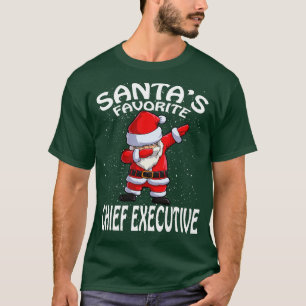 Santas Favourite Chief Executive Christmas T-Shirt