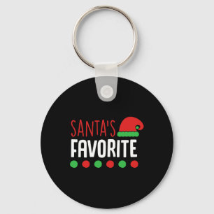 Santa's Favourite Christmas S For Women Men Kids F Key Ring