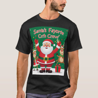 Santa's Favourite Crew T-Shirt