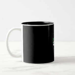 Santas Favourite Electrician Christmas Xmas Gift Two-Tone Coffee Mug
