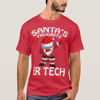 Santas Favourite Er Tech Christmas T-Shirt