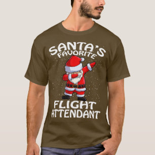 Santas Favourite Flight Attendant Christmas 1 T-Shirt