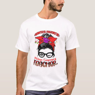 Santa's Favourite Foreign Language Teacher Christm T-Shirt