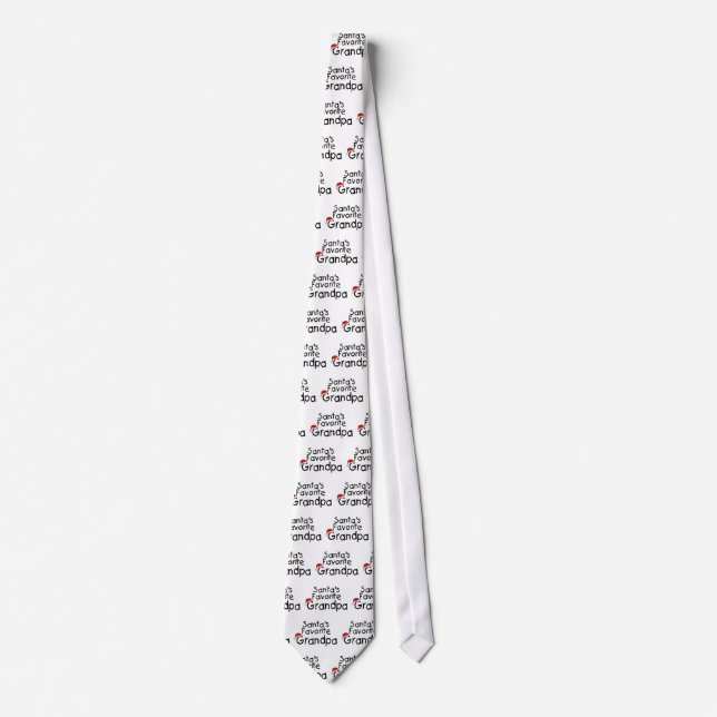 Santas Favourite Grandpa Tie (Front)