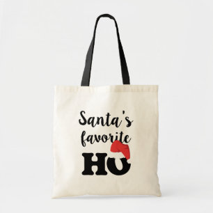 Santa's favourite Ho Christmas Funny Tote Bag
