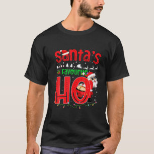 Santas Favourite Ho Santa Favourite Ho Funny Girls T-Shirt