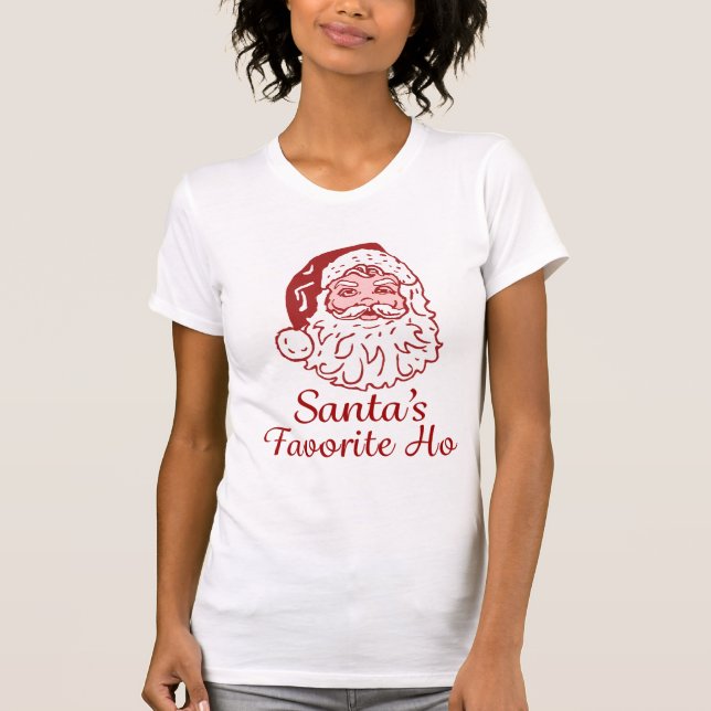 Santa's Favourite Ho Shirt (Front)