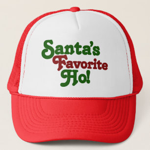 Santas favourite ho trucker hat