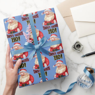 Santa's Favourite Ho Wrapping Paper