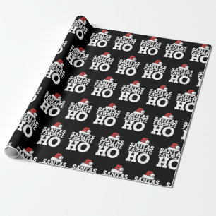 Santas Favourite Ho Wrapping Paper