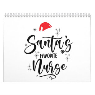Santa's Favourite Nurse Christmas  Calendar