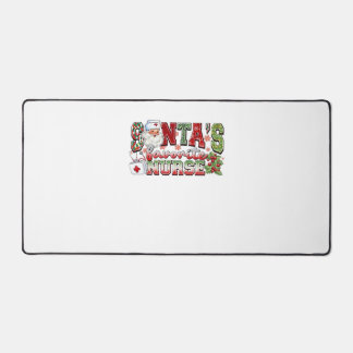 Santa's Favourite Nurse, Merry Nurse, Nurse Christ Desk Mat