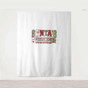 Santa's Favourite Nurse, Merry Nurse, Nurse Christ Tapestry