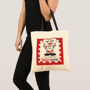 Santa's Favourite - Personalise Tote Bag