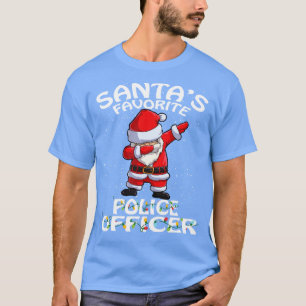 Santas Favourite Police Officer Christmas 1 T-Shirt