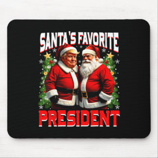 Santa's Favourite President Trump Make Christmas G Mouse Mat