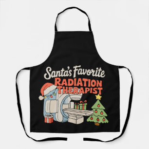 Santa's Favourite Radiation Therapist Radiology Apron
