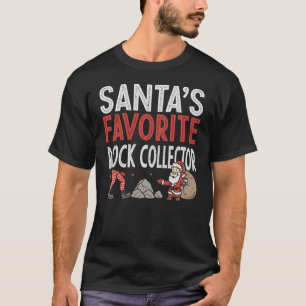 Santa's Favourite Rock Collector T-Shirt