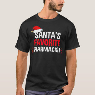 Santas Favourite School Pharmacist Christmas Men T-Shirt