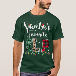 Santas Favourite Slp Speech Language Pathologists T-Shirt