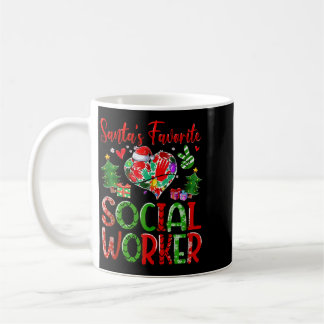 Santas Favourite Sogovernment Agencyl Worker Merry Coffee Mug
