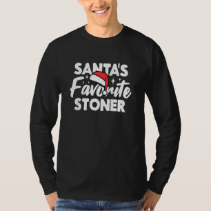 Santa's Favourite Stoner Family Couple Group Chris T-Shirt
