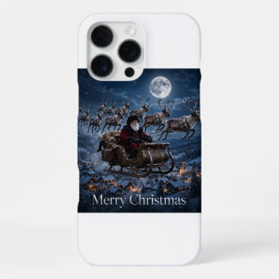 Santa's Flight Christmas iPhone 16 Pro Max Case