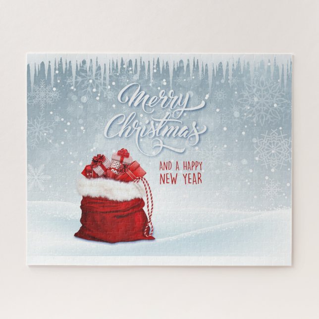 Santa's Gift Bag Jigsaw Puzzle (Horizontal)
