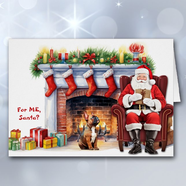 Santa's Gift French Bulldog Christmas (Creator Uploaded)