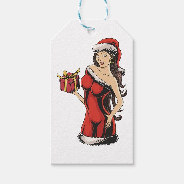Santa's Girl  Gift Tags (Creator Uploaded)