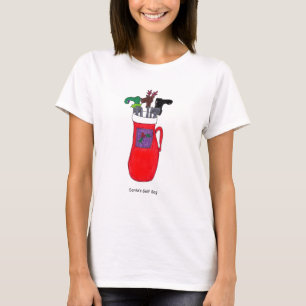 Santa's Golf Bag T-Shirt