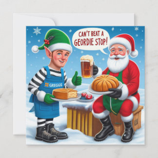 Santa's Greggs Holiday Card