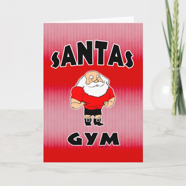Santas Gym Card (Front)