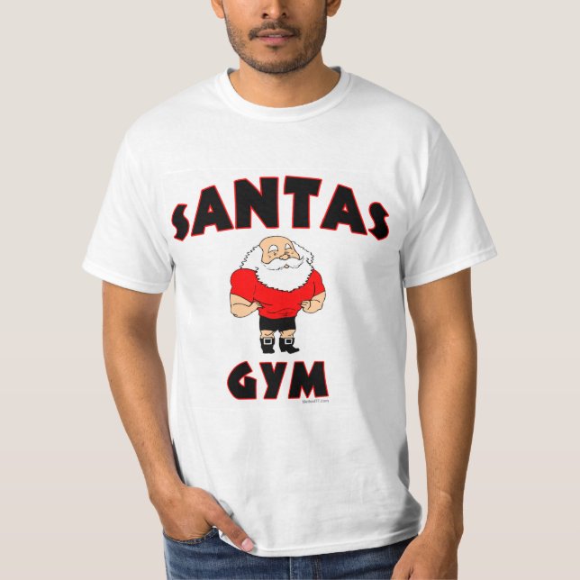 Santas Gym T-Shirt (Front)