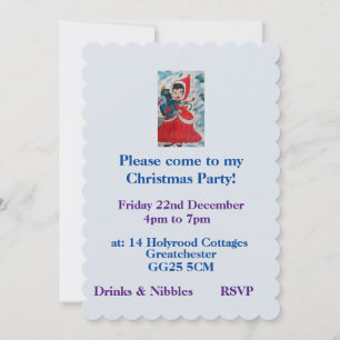 Santa's Helper Christmas Party Invitation