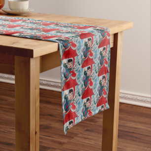Santa's Helper Christmas Short Table Runner