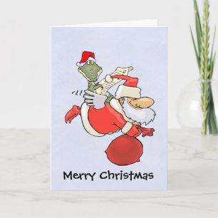 Santa's Helper Holiday Card