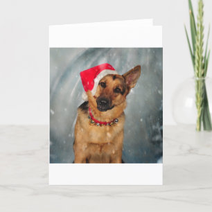 Santas helper holiday card