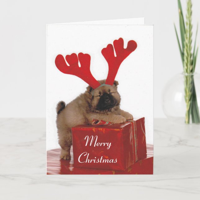 Santa's Helper Holiday Card (Front)