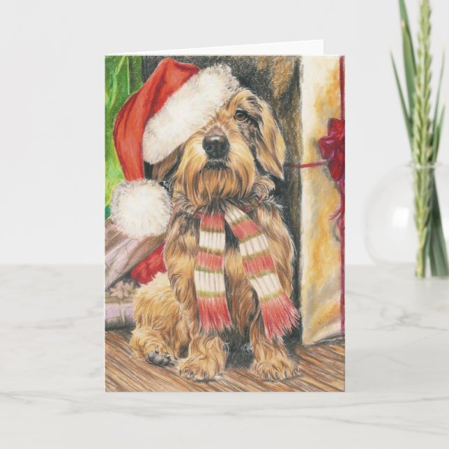 Santa's Helper Holiday Card (Front)