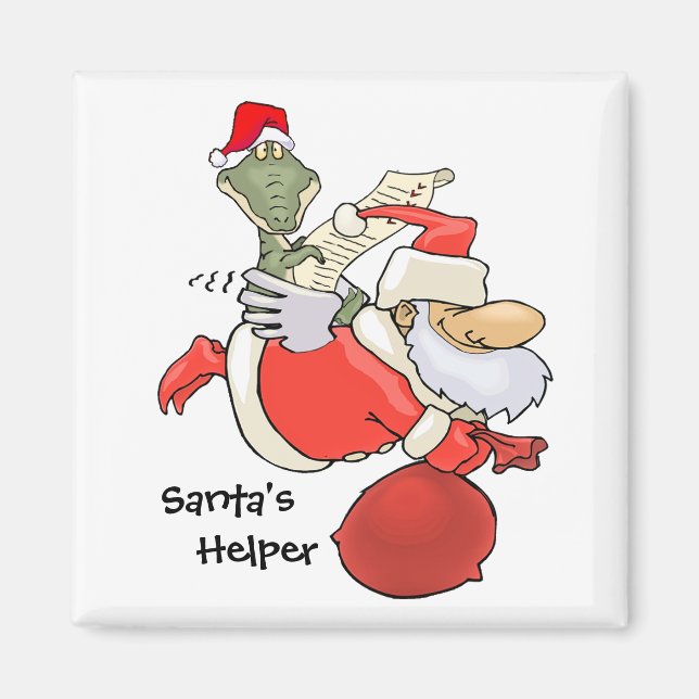 Santa's Helper Magnet (Front)