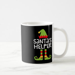 Santa's Helper  Matching Christmas Elves   Coffee Mug