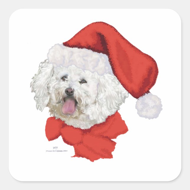 Santas Helper Square Sticker (Front)