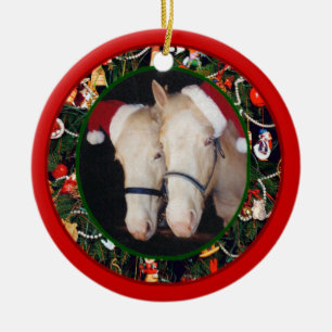 Santa's Helpers Ceramic Tree Decoration
