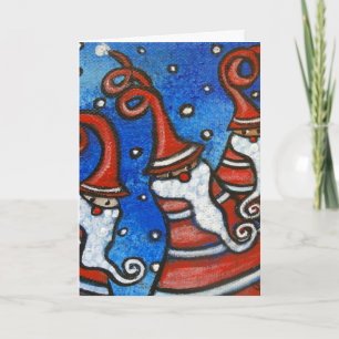 Santa's Helpers Christmas Card